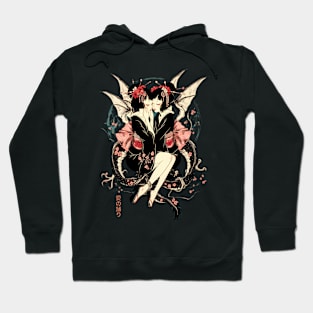 Two Geishas Kissing Graphic T-Shirt 22 Hoodie